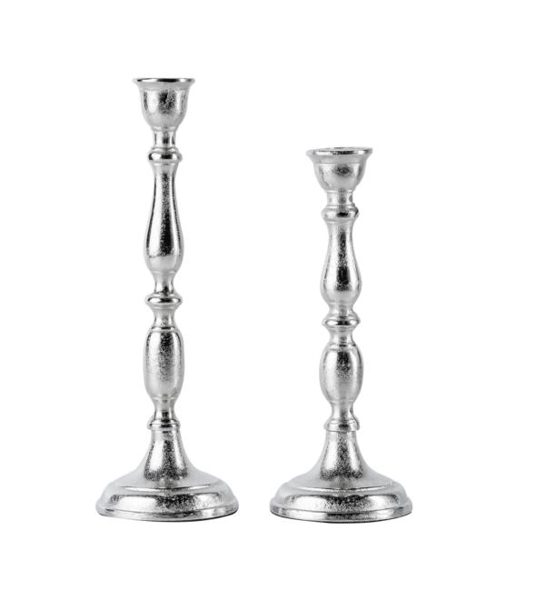 KATHRIN_BARNETZKE_Noll-191122-72 Kerzenständer Silber aus Metall (Aluminium)