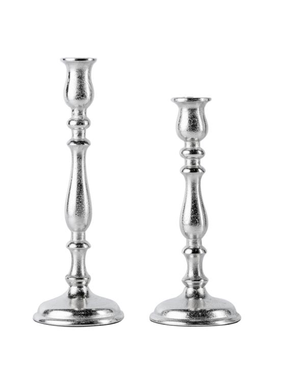 KATHRIN_BARNETZKE_Noll-191122-66 Kerzenständer Silber aus Metall (Aluminium)