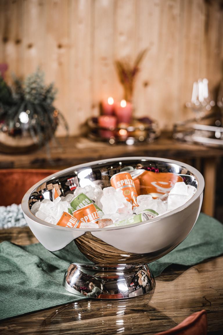 MN_Ambiente_17_12_2021-00035 Champagnerkühler Flaschenkühler Doppelwandig Edetsahl Silber