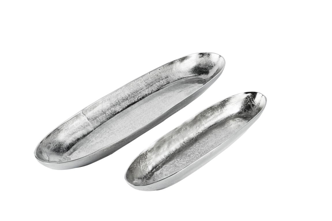 Schale-lang-3616e8f6e1a3de Schale länglich Silber aus Metall