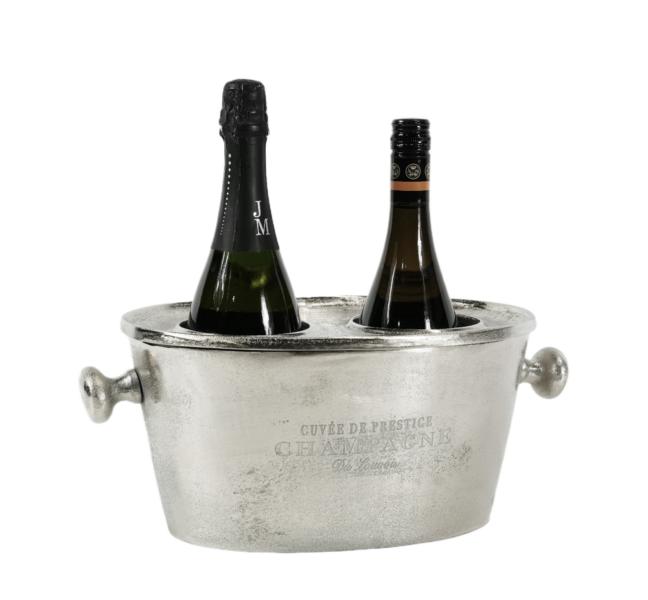 Flaschenk-hler-f-r-2-Flaschen-SIlber-aus-Metall-MN-FK-2033-fotor-2023122292521 Flaschenkühler in Silber aus Aluminium für 2 Flaschen Wein, Sekt oder Lillet