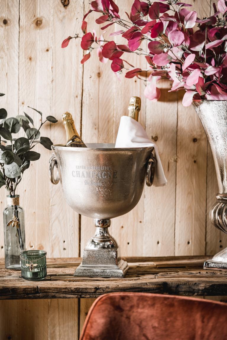 MN_Ambiente_16_04_2021-00008 Champagnerkühler Silber aus Metall (Aluminium)