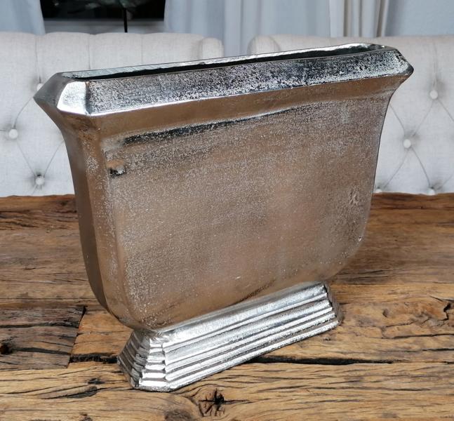 Vase-schmal-hoch-Aluminium-Silber-MN-VA-1020