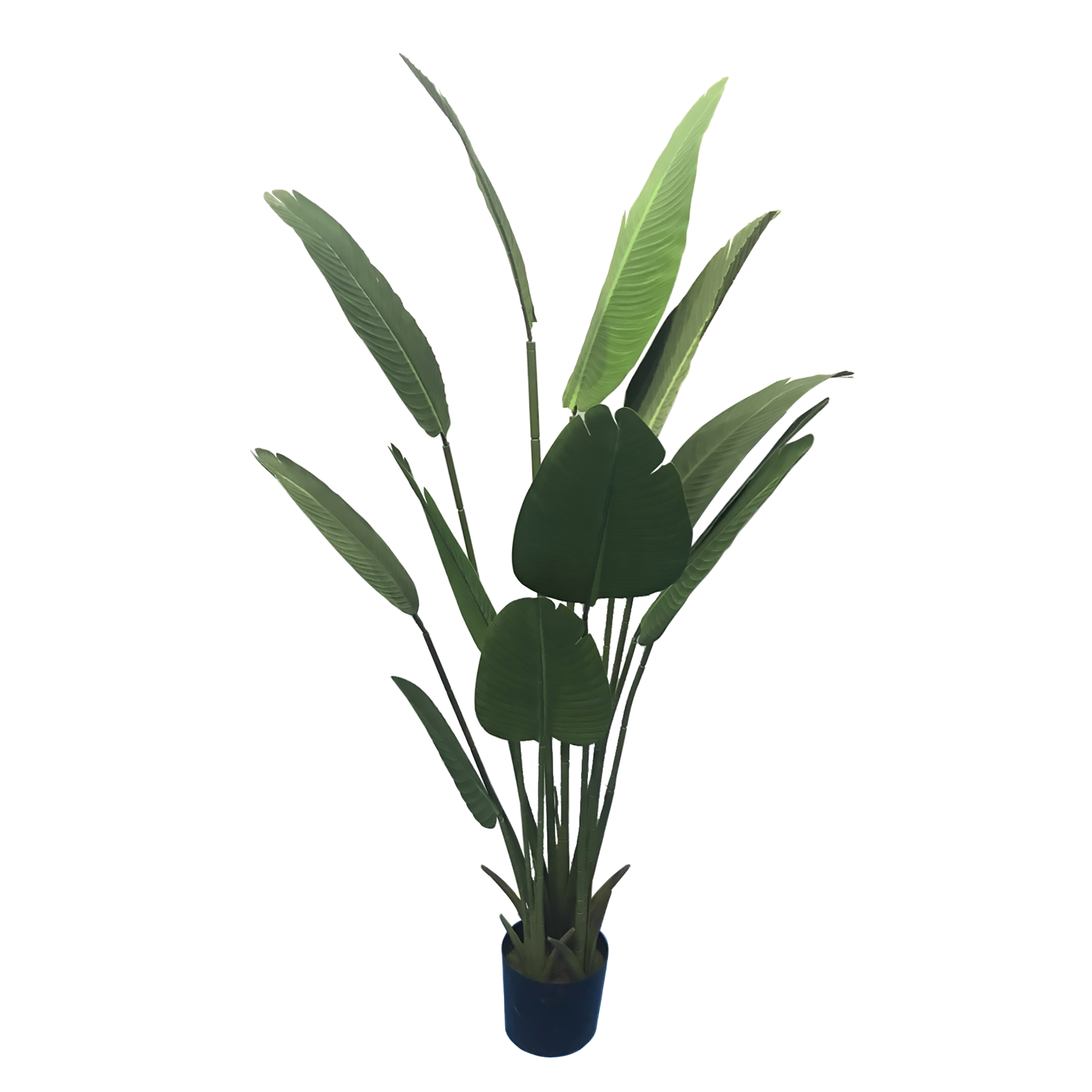 Bananenpflanze Kunstpflanze 200 cm Künstliche Banane Bananenpflanze Kunstpflanze Bananenbaum