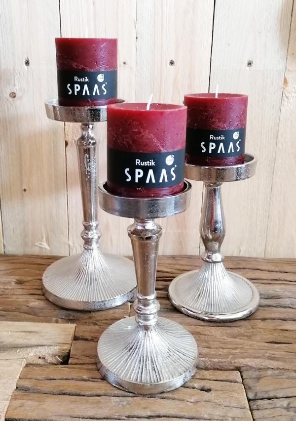 Kerzenst-nder-SIlber-Aluminium-3er-Set-MN-KS-8037-8038-8039-4