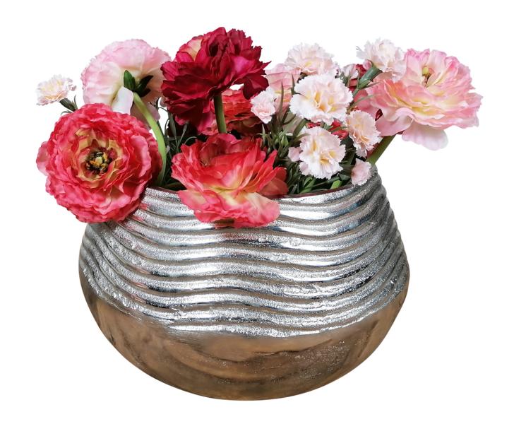 Vase-Silber-Aluminium-Rund-Struktur-MN-VA-1024-1025-115dff635a1f177