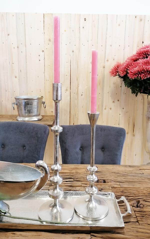 Kerzenst-nder-Stabkerze-Silber-Aluminium-MN-KS-8028-MN-KS-80295e4ed9d2be388