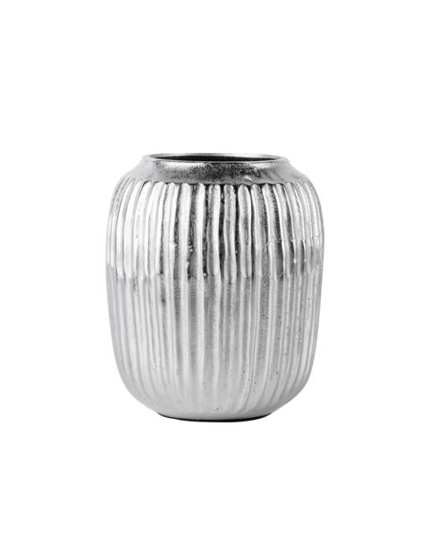 KATHRIN_BARNETZKE_Noll-191122-120 Vase Silber Rund aus Metall