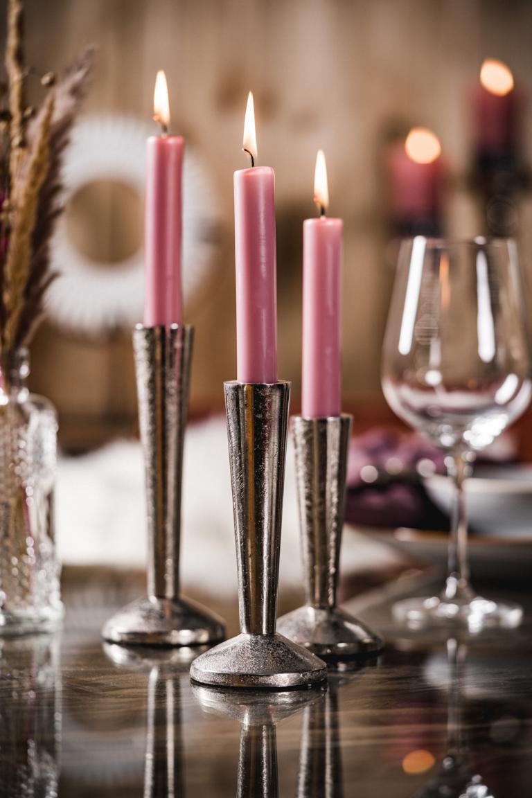 MN_Ambiente_12_11_2021-21 Kerzenständer Silber 2er Set aus Aluminium