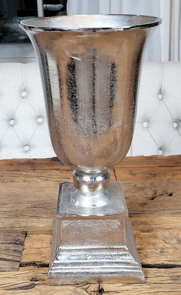 Vase-Pokalvase-Silber-Aluminium-MN-VA-1026