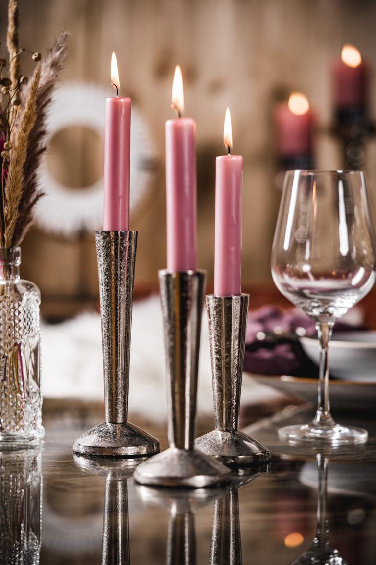 MN_Ambiente_12_11_2021-20 Kerzenständer Silber 2er Set aus Aluminium
