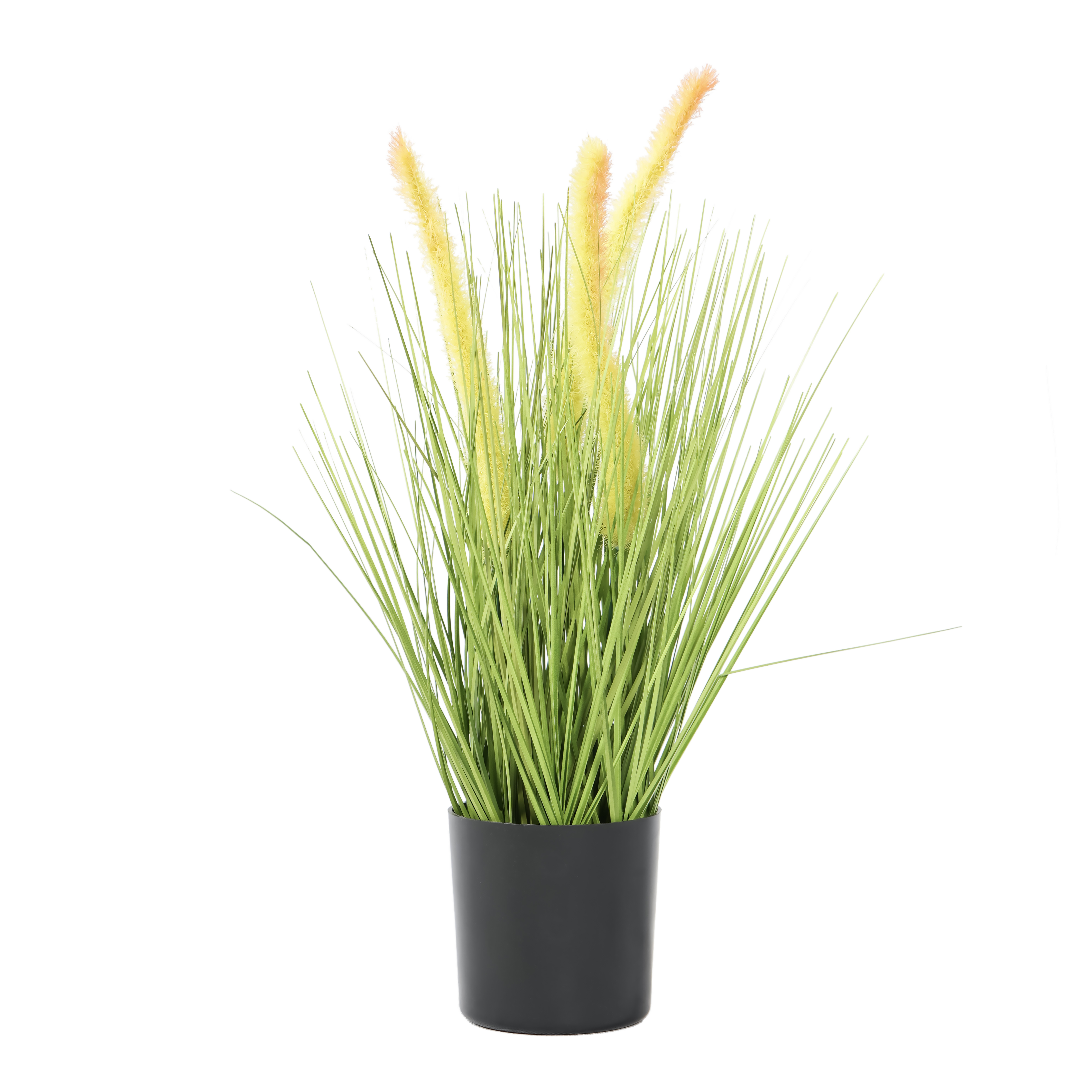 Künstliches Gras Kunstgras Kunstpflanze 46 cm Künstliche Gräser Gras Kunstgras mit Topf für dein Zuhause