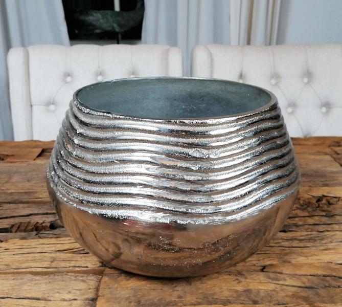 Vase-Silber-Aluminium-Rund-Struktur-MN-VA-1024-1025-45dff6329a8c96