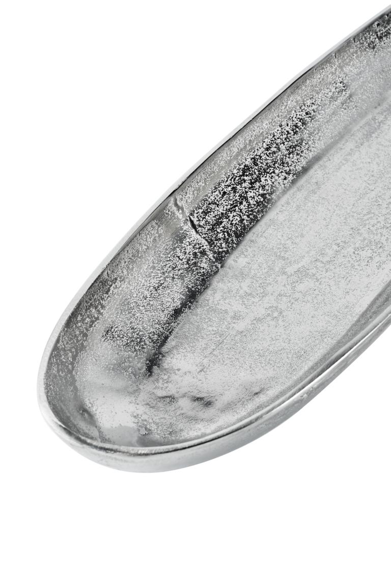 Schale-lang-5616e8f6ebf370 Schale länglich Silber aus Metall