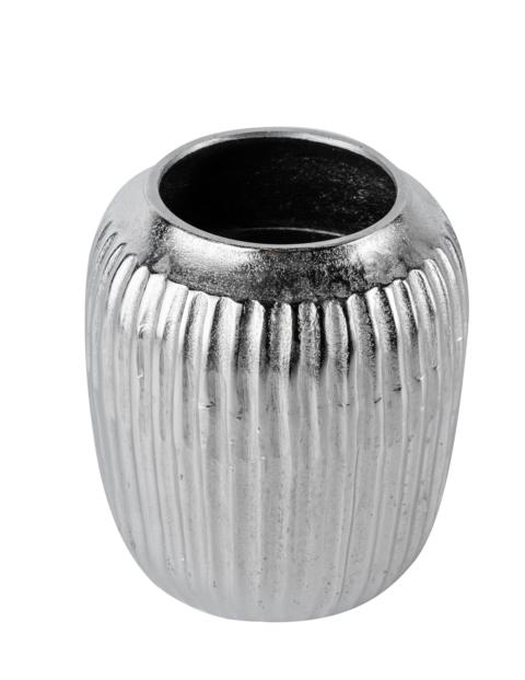 KATHRIN_BARNETZKE_Noll-191122-121 Vase Silber Rund aus Metall